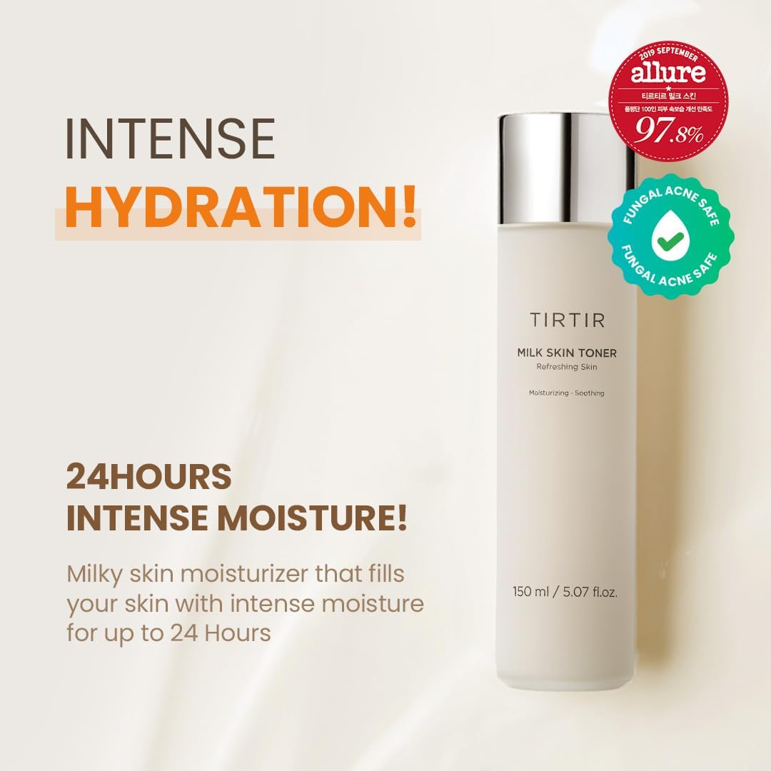 Korean Style TIRTIR Milk Skin Rice Toner – 5.07 fl. oz.