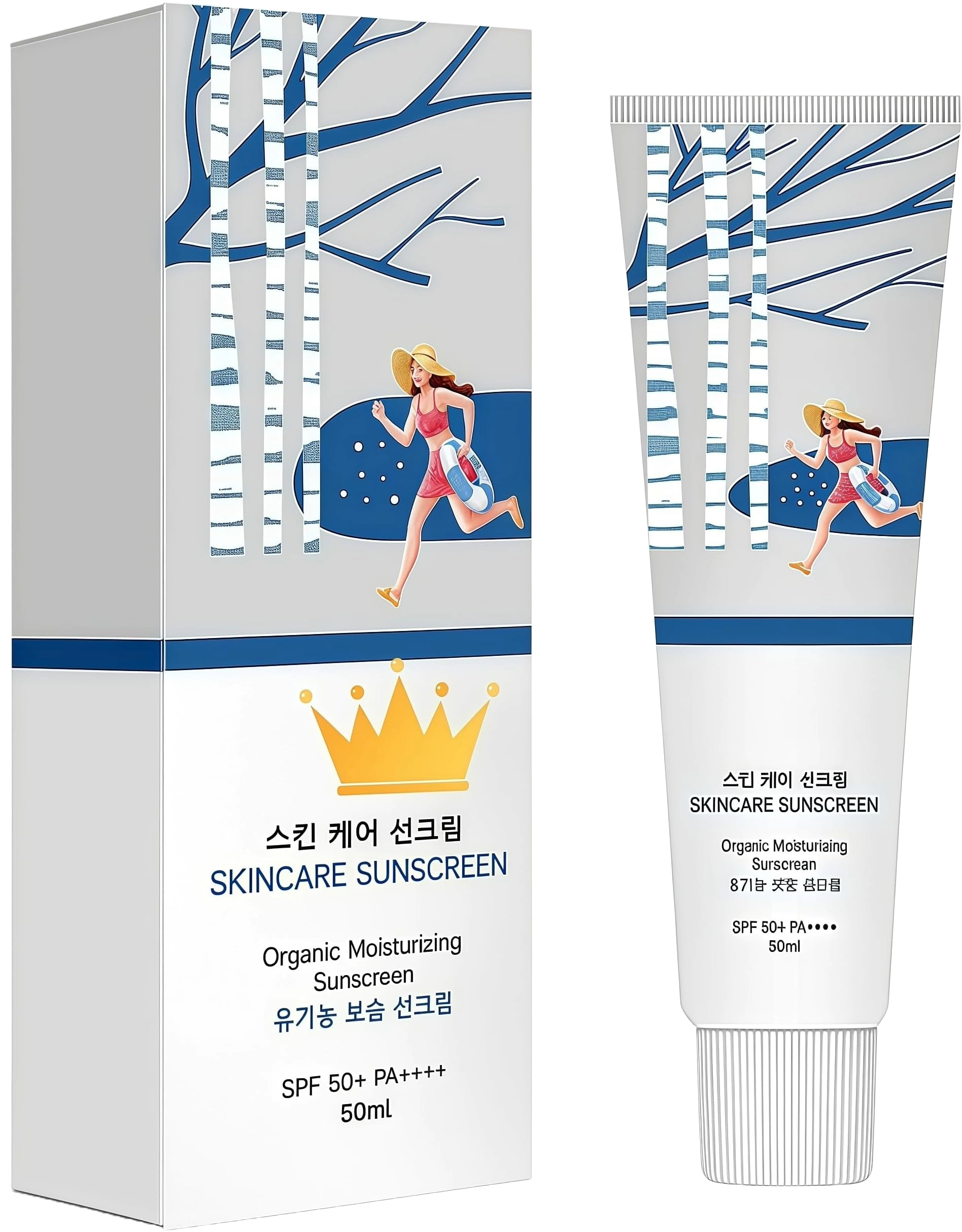 Korean Birch Juice Moisturizing Sunscreen (SPF50+ PA++++) | A moisturizing sunscreen