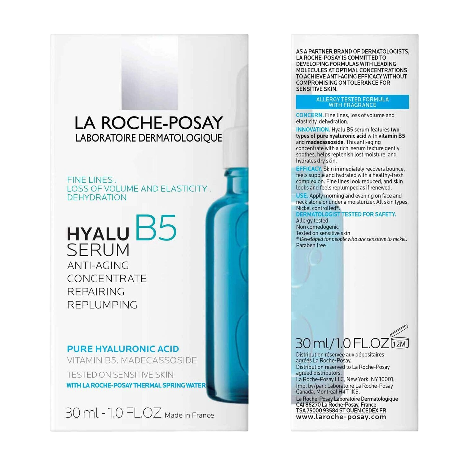 La Roche-Posay Hyalu B5 Pure Hyaluronic Acid Serum