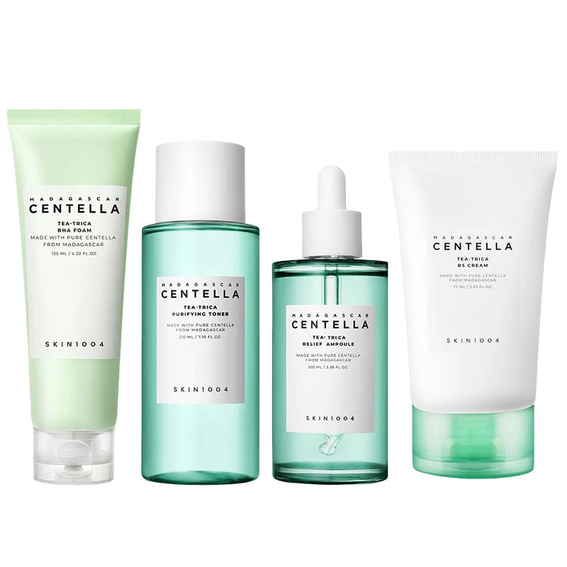 Centella Skincare Set | Korean Centella Routine | Centella Full Skincare Kit | Centella Asiatica Skincare Set | Korean Acne Care Set | Centella Sensitive Skin Kit | Centella Hydrating Skincare Set | Korean Centella Face Care Set | Centella Soothing Skincare Bundle | Centella Anti-Acne Skincare Collection