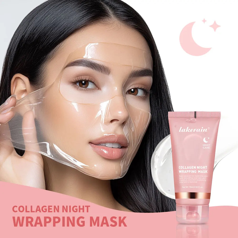 Collagen Overnight Mask | Korean Night Wrapping Mask | Overnight Peel-Off Mask | Collagen Night Care Mask | Hydrating Night Peel Mask | Korean Collagen Night Mask | Overnight Skin Repair Mask | Wrapping Night Mask | Collagen Face Mask | Korean Overnight Hydration Mask
