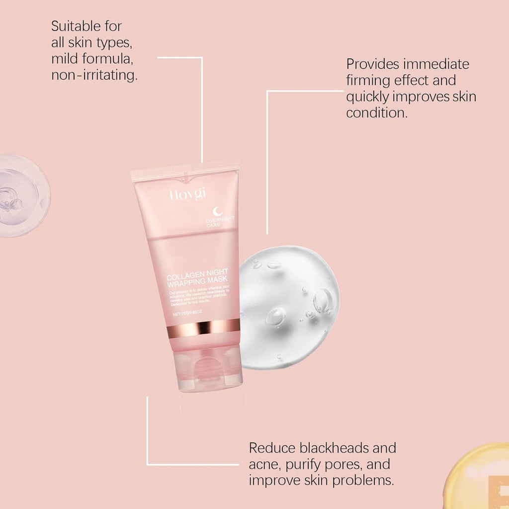 Hoygi  Collagen Overnight Wrapping Peel off Facial Mask
