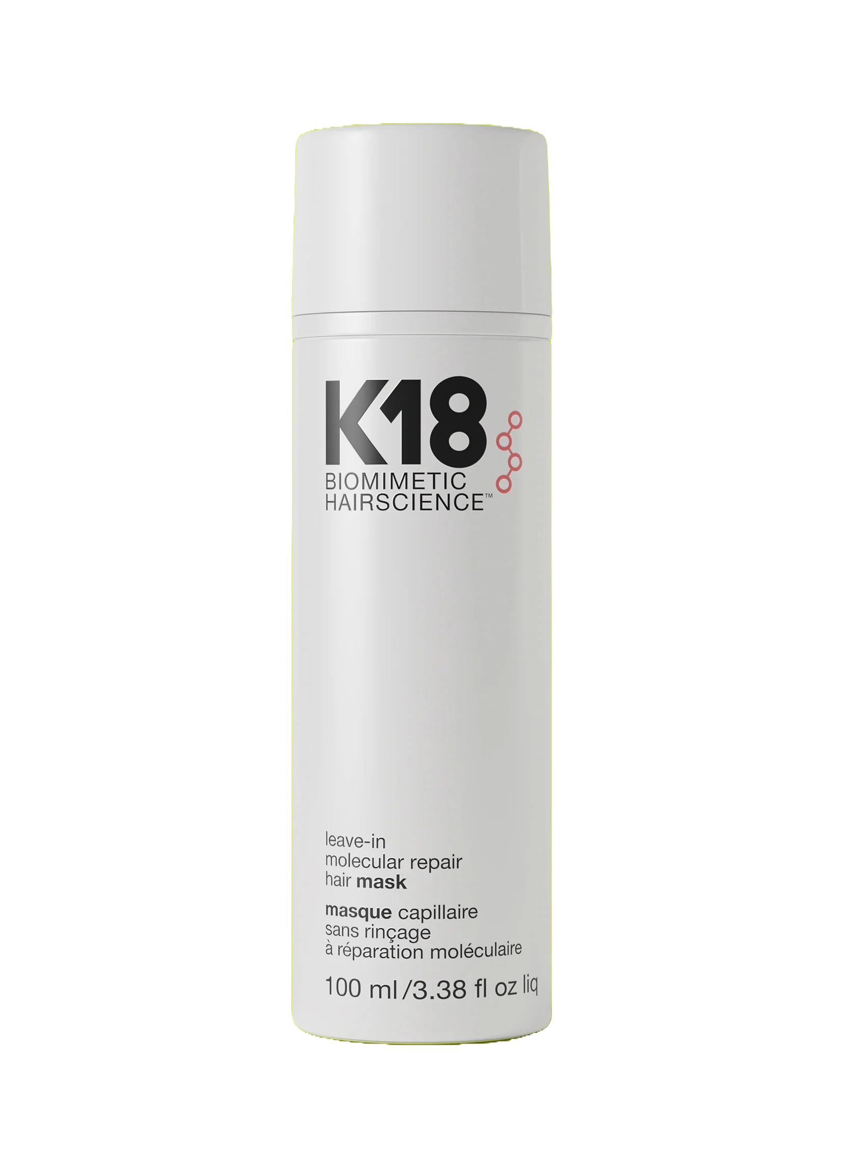K18 full-size leave-in molecular repair hair mask for Hair Care Routine.