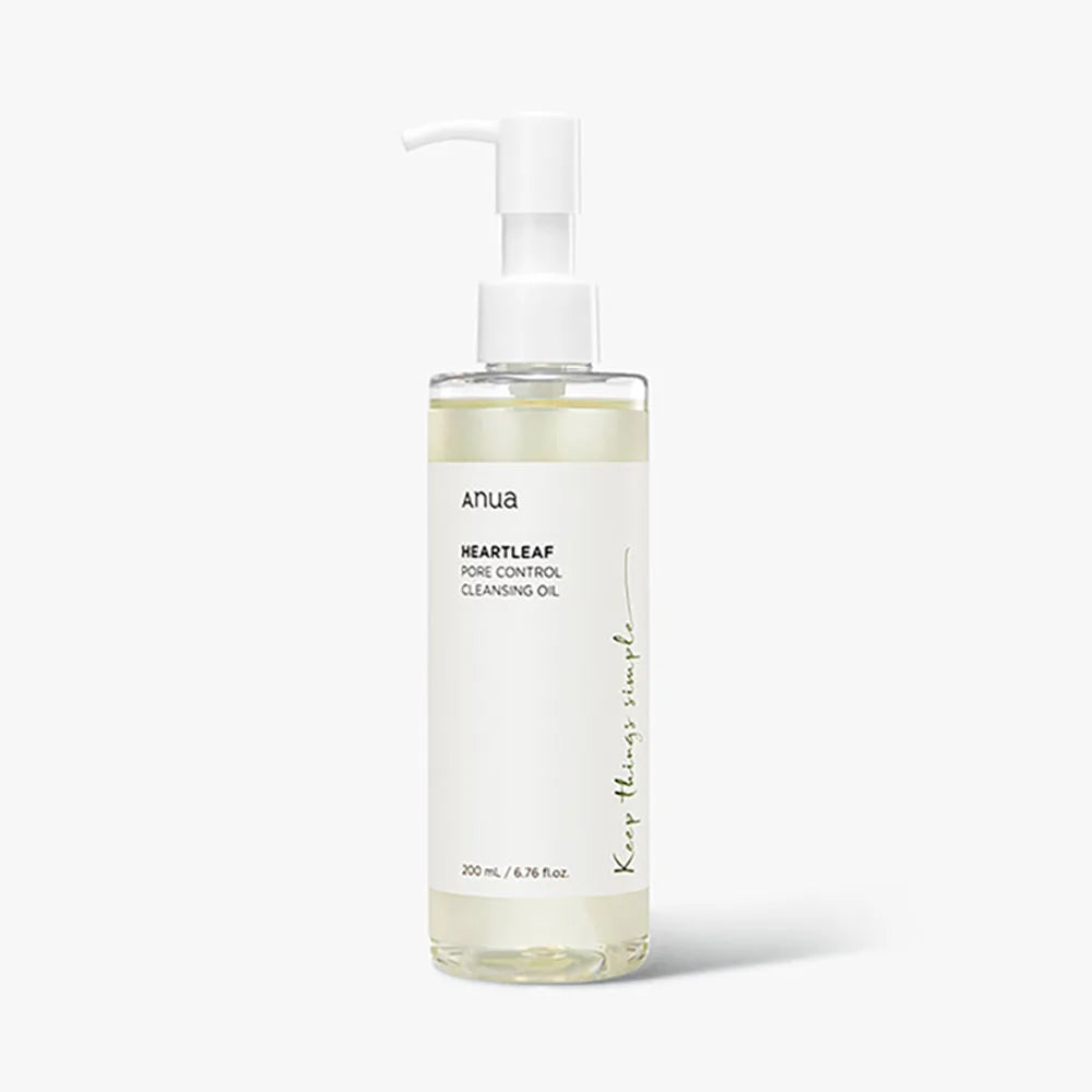 Anua Heartleaf 77% Toner Moisturizing Pore Cleansing Oil Foaming Cleanser Deep Cleanses Impurities Korean Skincare