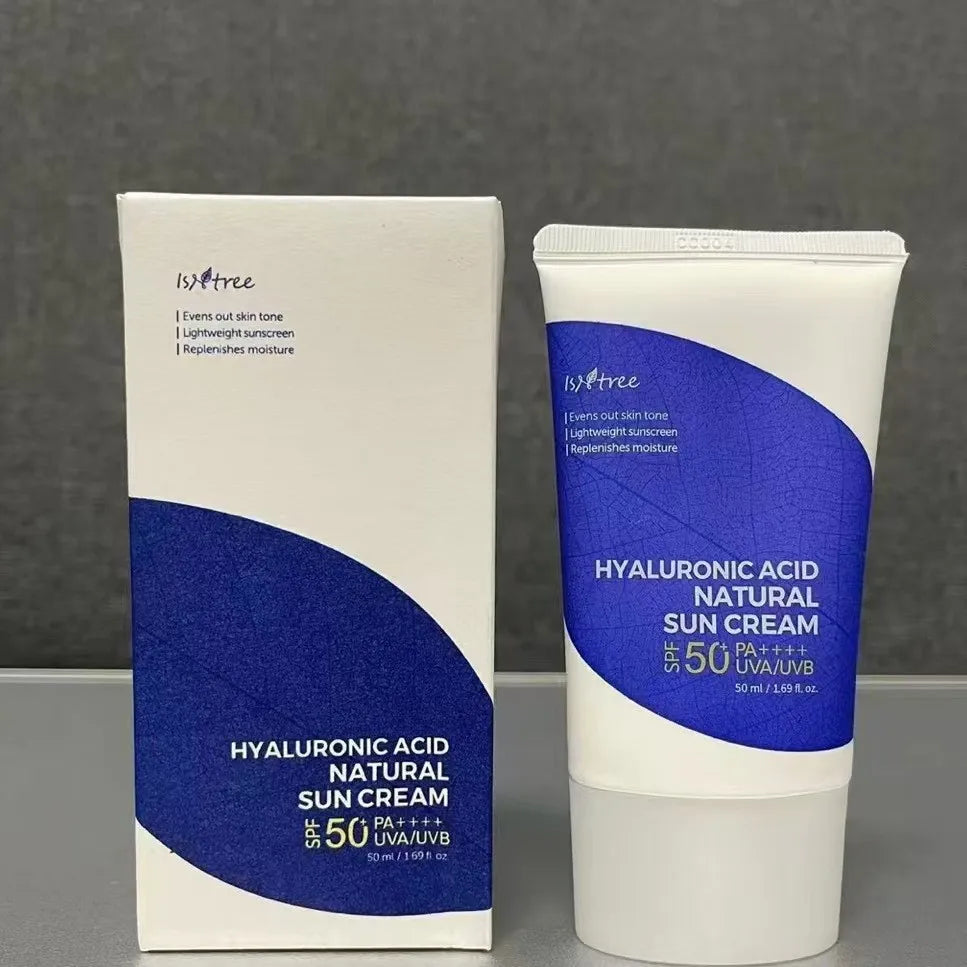 Isntree Hyaluronic Acid Natural Anti-Sun Cream Hyaluronic Acid Refreshing UV-proof No traces