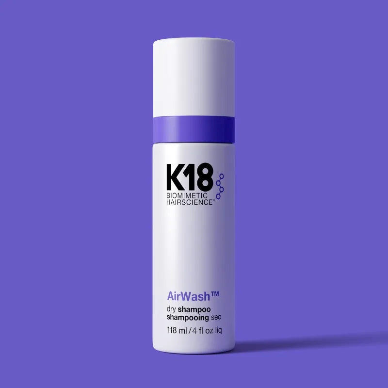 Original K18 AirWash Dry Shampoo 118ml Conditioners NonAerosol Balances Scalp Controls Excess Oil Production Repair Dry Damaged