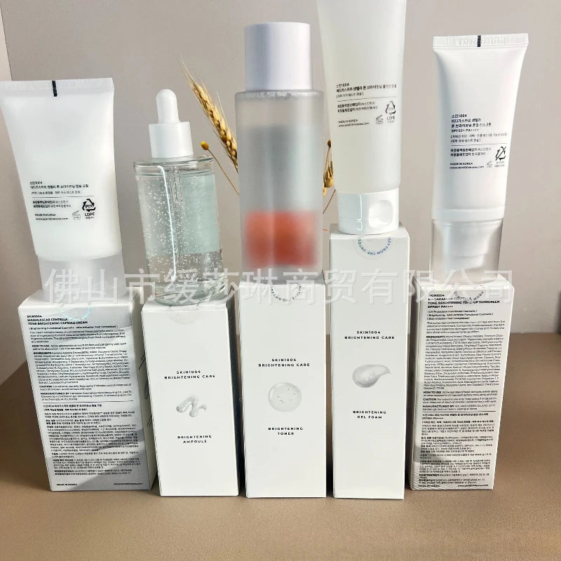 SKIN1004 Skin Care Angel Whitening Essence Facial Cleanser Cream Toner Sunscreen Combination Set  Ampoule Essence 100ml