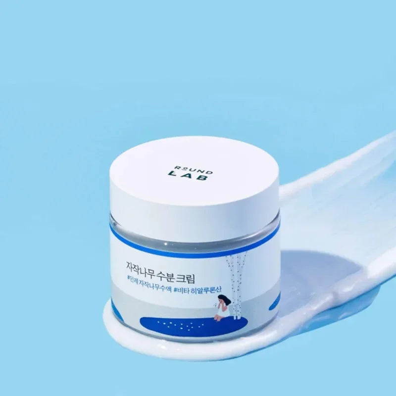 80ml Korea Birch Trees Long Term Moisturize Brighten Cream Valid 48 Hours Lock Water Nourishing Cleanse Skin Facial Care Cream
