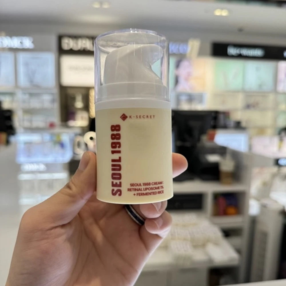SEOUL 1988 Eye Cream Niacinamide 2% Retinal Acid Ginseng Serum Lighten Fine Lines Firming Pores Brightening Face Korean Skincare