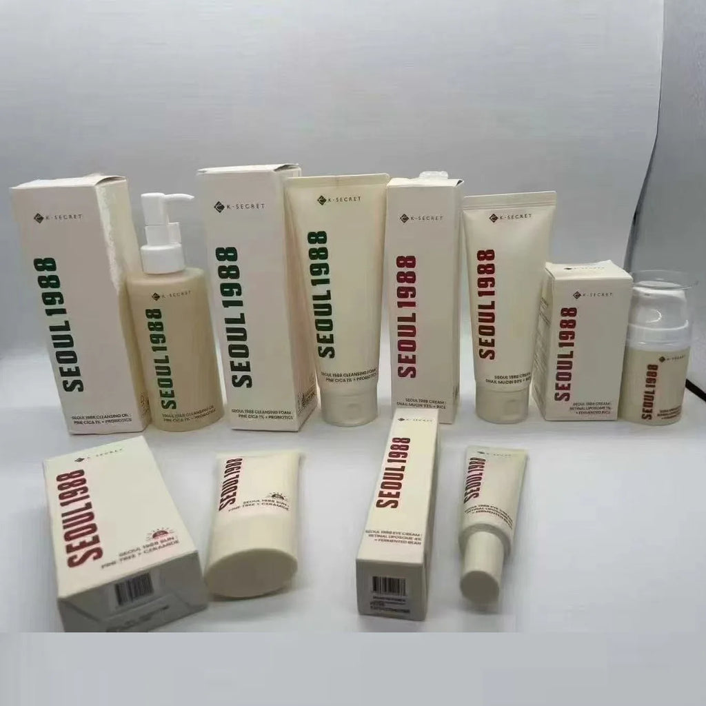 SEOUL 1988 Eye Cream Niacinamide 2% Retinal Acid Ginseng Serum Lighten Fine Lines Firming Pores Brightening Face Korean Skincare