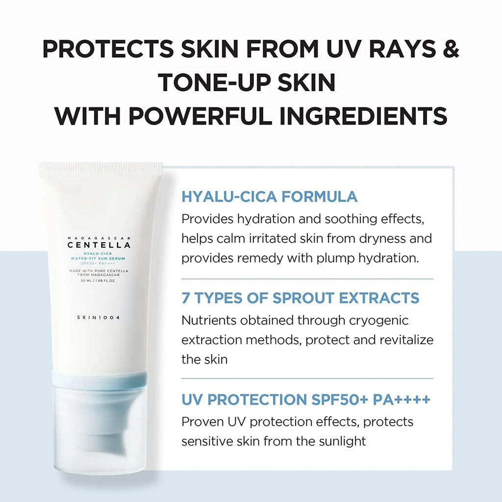 Korean Skin1004 Centella Sun Serum SPF50+