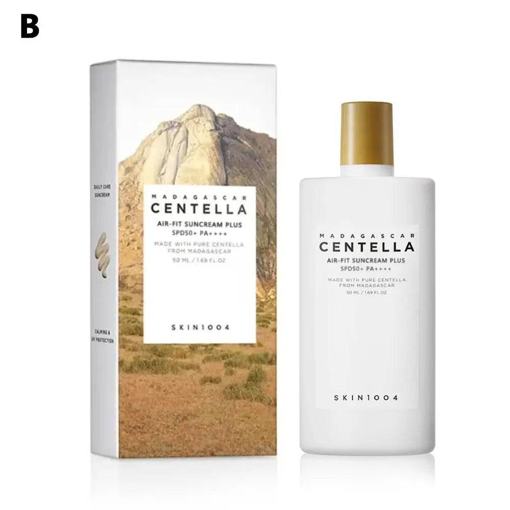 Centella Asiatica Skin Care Set Brightening Face Serum with Hyaluronic Acid Calming Toner Waterproof Sunscreen Moisturizing