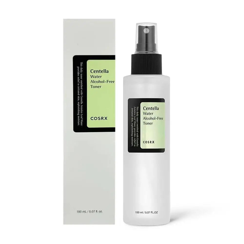 Centella Asiatica Skin Care Set Brightening Face Serum with Hyaluronic Acid Calming Toner Waterproof Sunscreen Moisturizing