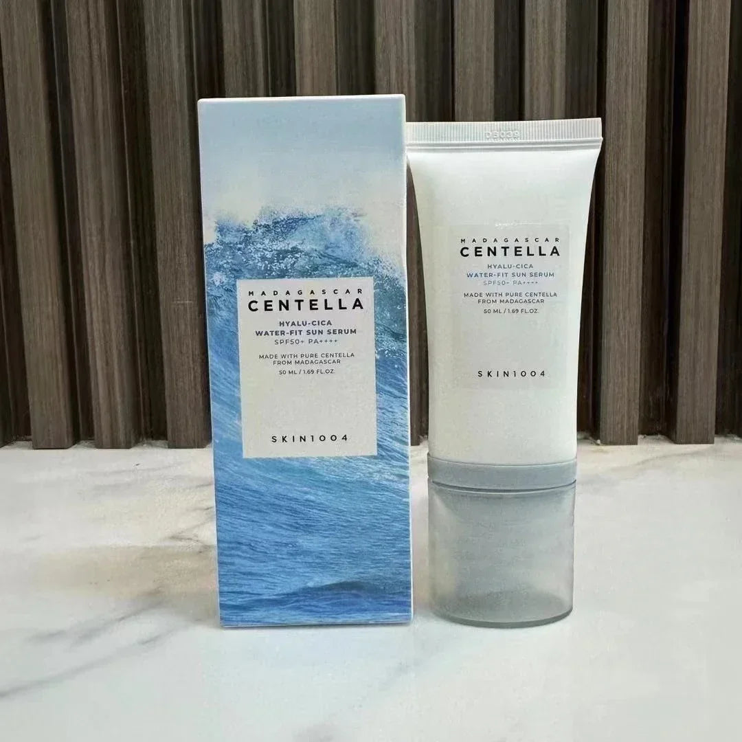 Skin1004 Hyaluronic Acid Centella Asiatica Watery Sunscreen Facial Sunscreen Body Sunscreen SPFSO+ PA++++ 50ml