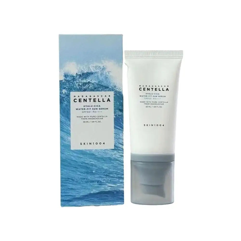Centella Asiatica Skin Care Set Brightening Face Serum with Hyaluronic Acid Calming Toner Waterproof Sunscreen Moisturizing