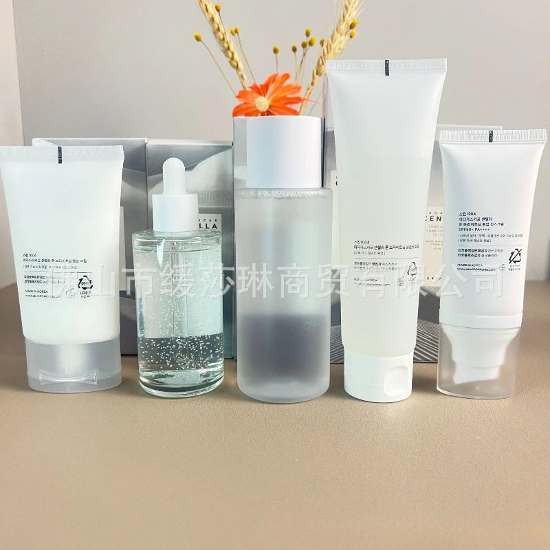 SKIN1004 Skin Care Angel Whitening Essence Facial Cleanser Cream Toner Sunscreen Combination Set  Ampoule Essence 100ml