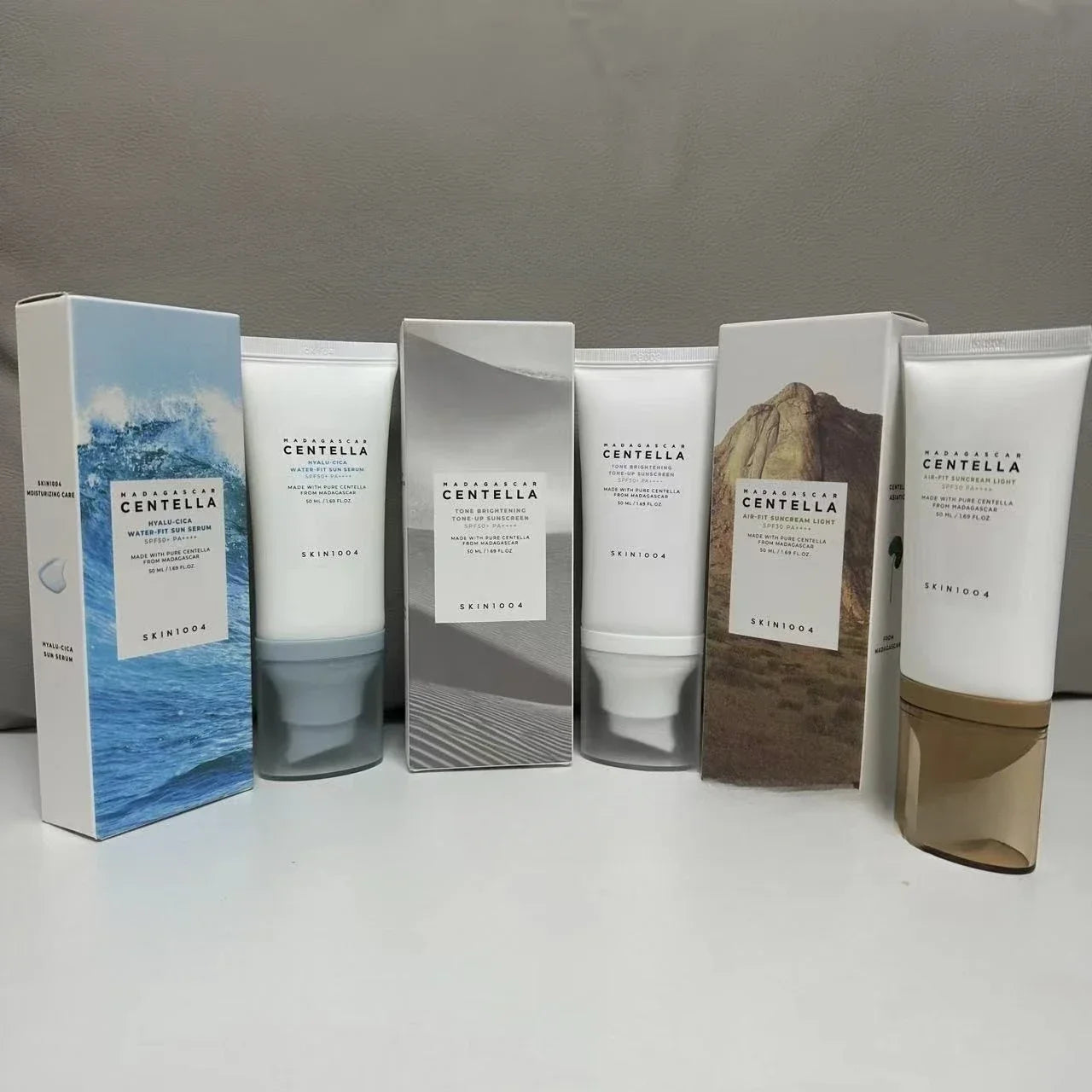 skin1004 hyaluronic acid centella asiatica watery sunscreen/sun essence 50ml