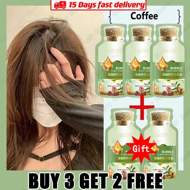 Pure Natural Herbal Hair Dye Shampoo