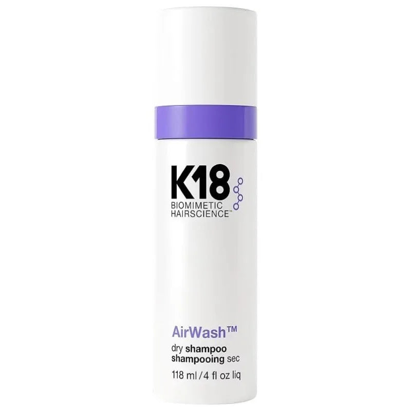 Original K18 AirWash Dry Shampoo 118ml Conditioners NonAerosol Balances Scalp Controls Excess Oil Production Repair Dry Damaged