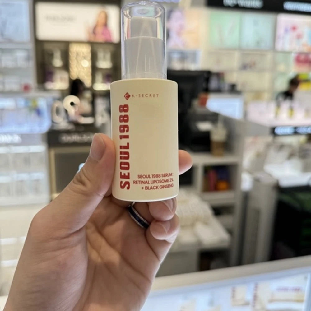 SEOUL 1988 Eye Cream Niacinamide 2% Retinal Acid Ginseng Serum Lighten Fine Lines Firming Pores Brightening Face Korean Skincare
