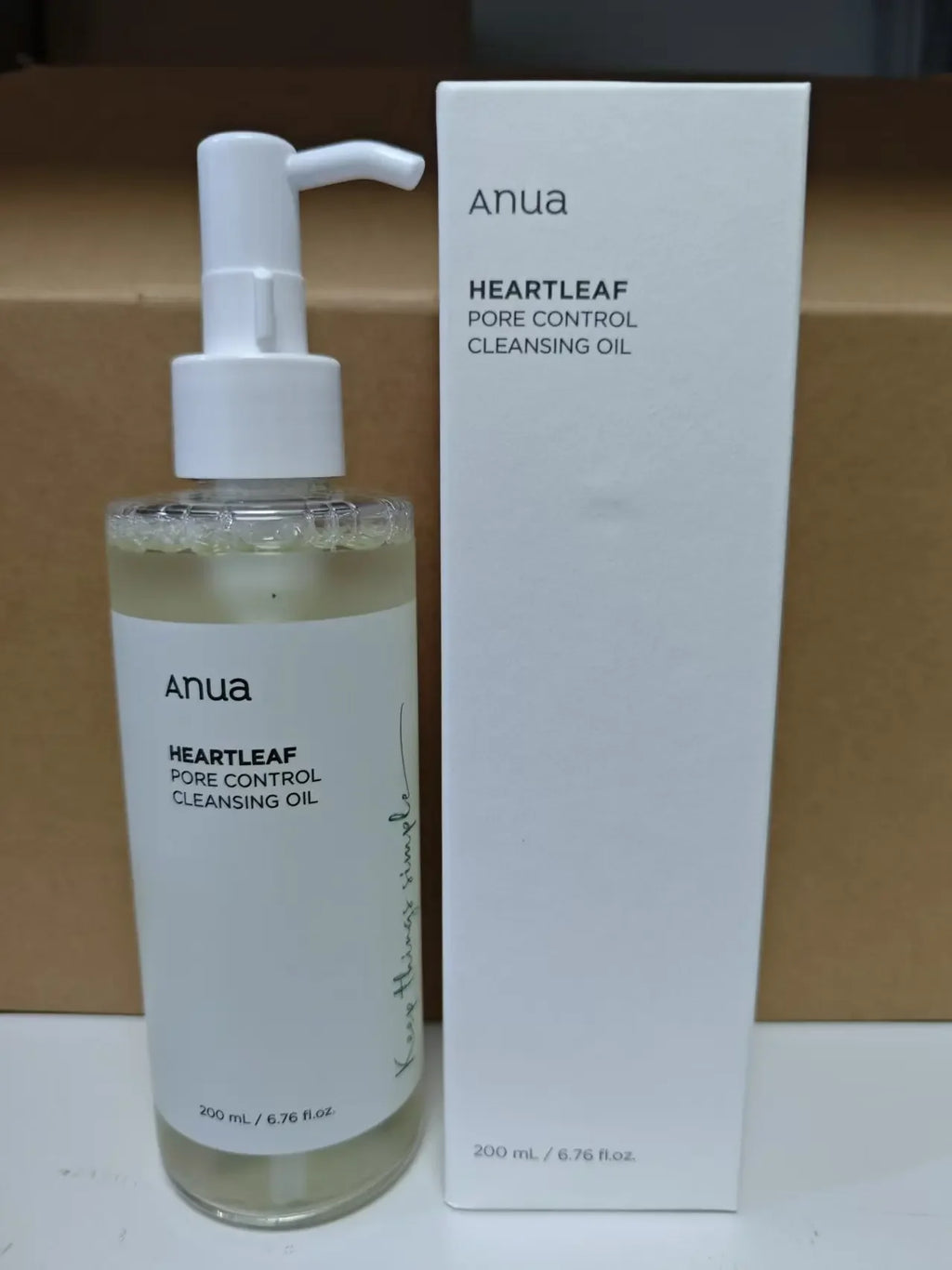 Anua Heartleaf Pore Control Cleansing Oil 200ml Makeup Remover Skincare Make Up Remover
