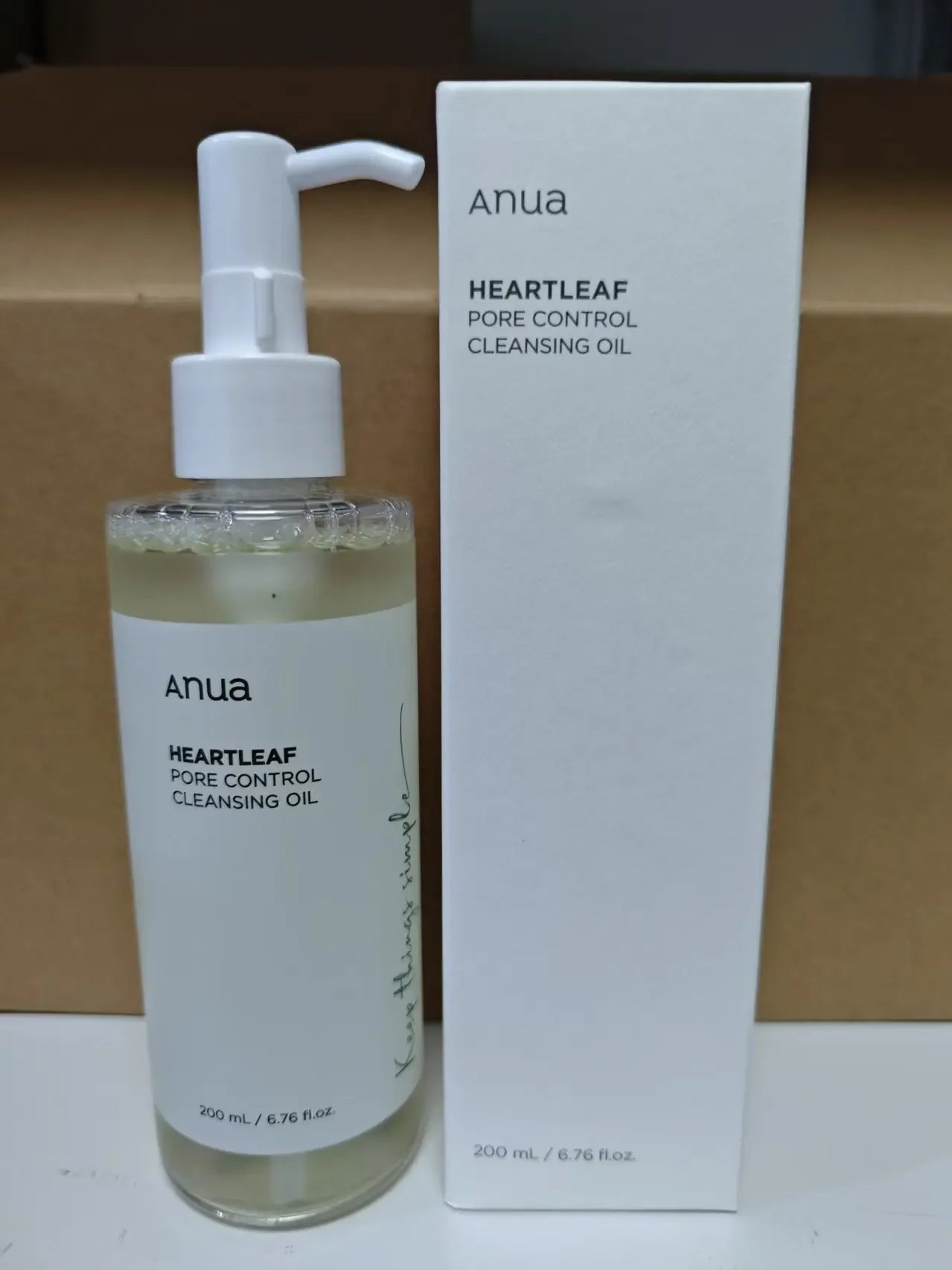 Anua Heartleaf Pore Control Cleansing Oil 200ml Makeup Remover Skincare Make Up Remover
