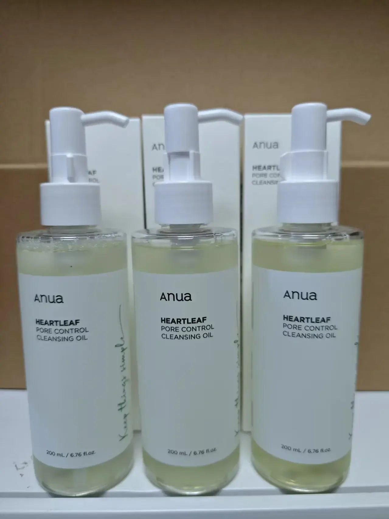 Anua Heartleaf Pore Control Cleansing Oil 200ml Makeup Remover Skincare Make Up Remover